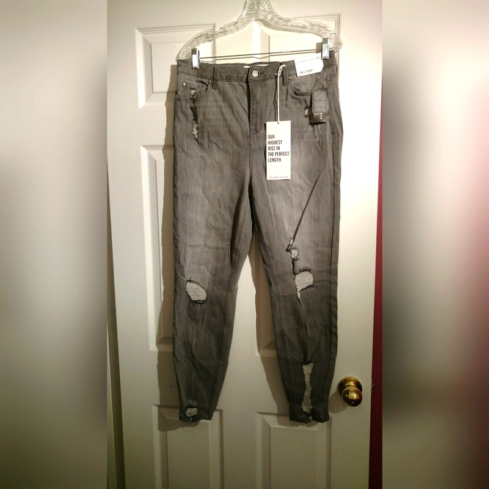 Fashion Nova Distressed Stretch Jeans